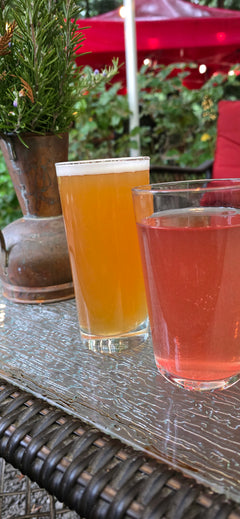 beer and cider from mayne island brewery on mayne island british columbia