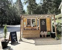 the mayne bean coffee truck on Mayne Island British Columbia